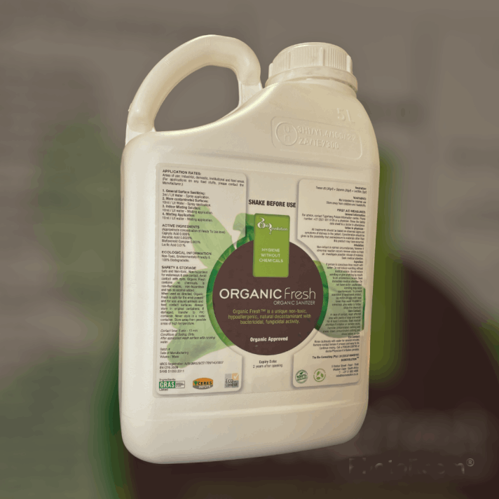 Organic Fresh Sanitiser #organic