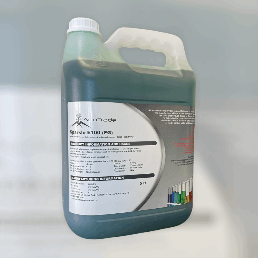 Sparkle E-100 Dish Wash