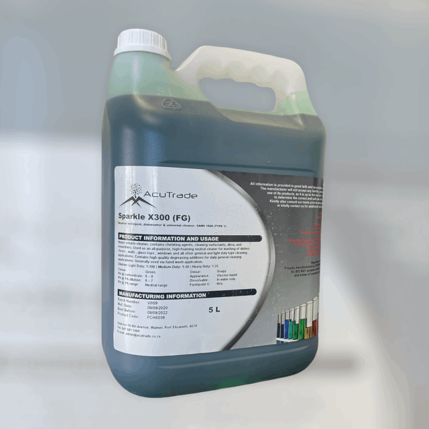 Sparkle X300 Neutral Detergent